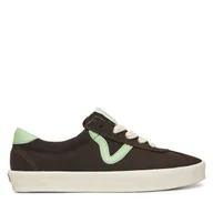 Trampki damskie - Tenisówki Vans Pop Pistachio Green VN000D1PE2Y1 Czarny - miniaturka - grafika 1