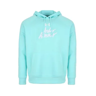 Bluza damska Under Armour Rival Fleece Graphic Hoody - Bluzy sportowe damskie - miniaturka - grafika 1