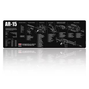 TekMat - Mata rusznikarska AR-15 - Czarna - TEK-R36-AR15 - Konserwacja broni - miniaturka - grafika 1