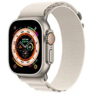 Akcesoria do zegarków - Apple Alpine w kolorze księżycowej poświaty 49 mm M - Kup na Raty - - miniaturka - grafika 1