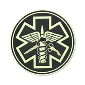 Odzież taktyczna i umundurowanie - 101 Inc. - Naszywka 3D - Paramedic - miniaturka - grafika 1