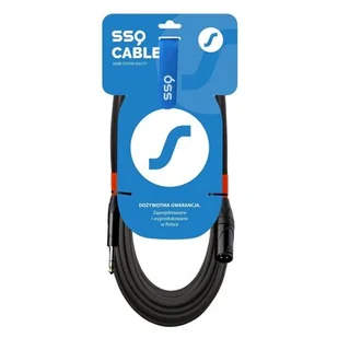 Kabel SSQ JSXM10 Event Jack stereo 6.3 mm - XLR męski 10 m - Kable - miniaturka - grafika 1