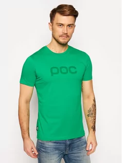 Koszulki i topy damskie - POC T-Shirt 61602 Zielony Regular Fit - grafika 1