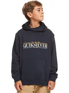 Moda i Uroda OUTLET - Quiksilver Pulower Chłopcy Niebieski S/10 - miniaturka - grafika 1