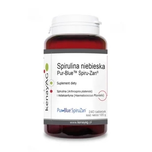 KENAY Spirulina niebieska x 240 tabl Kenay - Odchudzanie i oczyszczanie - miniaturka - grafika 1