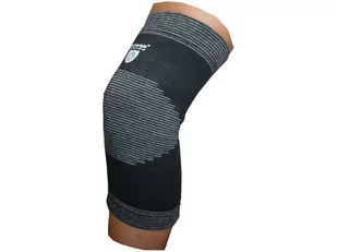 POWER-SYSTEM OPASKA ŁOKIEĆ ELBOW SUPPORT-BLACK-M - Ściągacze i opaski sportowe - miniaturka - grafika 1