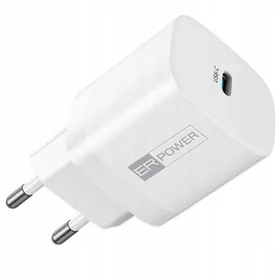 ER Power Ładowarka sieciowa 33W GaN USB-C, PD, QC, biała - Ładowarki do telefonów - miniaturka - grafika 1