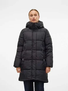 Vero Moda Płaszcz pikowany "Nova" w kolorze czarnym - Kurtki damskie - miniaturka - grafika 1