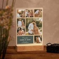 Ramki na zdjęcia - Lampka ramka L z wydrukiem na szkle akrylowym i podświetleniem LED - miniaturka - grafika 1