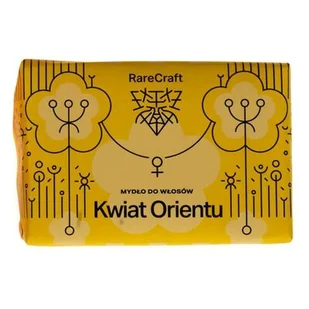 RareCraft RareCraft Mydło do mycia włosów Kwiat Orientu - 110 g - Mydła - miniaturka - grafika 1