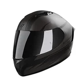 Kaski motocyklowe - STORMER, Kask full face motocyklowy ZS-601 STAR black bronze matt, L - miniaturka - grafika 1