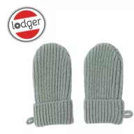 Rękawiczki - Lodger, Rękawiczki Dziecięce Z Wełny Merino 100%, Miętowe, Silk, 1-2 L - miniaturka - grafika 1
