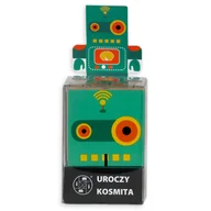 Klocki - Mi-Toys, Klocki, Królewska kostka 2, Uroczy Kosmita, zielony - miniaturka - grafika 1