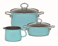 Zestawy garnków i patelni - Riess 0520-037 Zestaw Startowy Zestaw Garnków Nouvelle - miniaturka - grafika 1