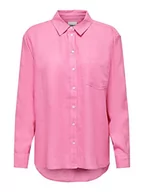 Torby męskie - ONLY Onltokyo L/S Linen Blend Shirt PNT Noos koszulka z długim rękawem, Saszetka różowa, L - miniaturka - grafika 1