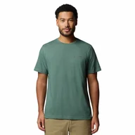 Koszulki męskie - Męska koszulka Columbia Thistletown Hills™ Short Sleeve stone green heather - L - miniaturka - grafika 1