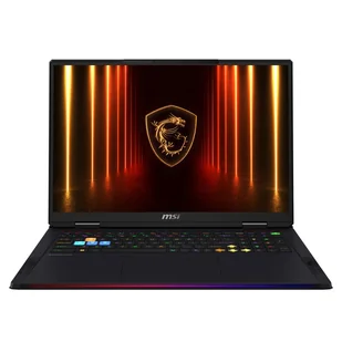 MSI Raider 18 HX AI A2XWJG NVIDIA GeForce Intel Core Ultra 9 285HX 45,7 cm (18") UHD+ 64 GB DDR5-SDRAM 4 TB SSD NVIDIA GeForce RTX 5090 Wi-Fi 7 (802.11be) Windows 11 Pro Czarny RAIDER 18 HX AI A2XWJG-074 - Laptopy - miniaturka - grafika 1