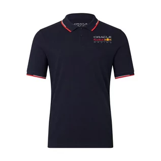 Koszulki męskie - Koszulka polo męska Core Logo navy Red Bull Racing 2023 - grafika 1