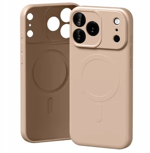 Etui Mercury Semi-Silicone MagSafe do iPhone 17 Pro Max różowo-piaskowy - Etui i futerały do telefonów - miniaturka - grafika 1