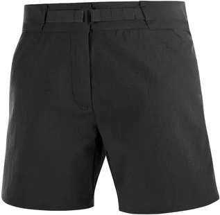 Spodnie sportowe damskie - Salomon Spodenki OUTRACK Shorts W Black C15055 - grafika 1