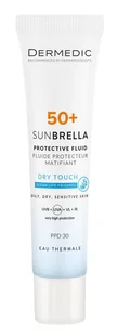 Dermedic Sunbrella, Matujący krem ochronny SPF50+ - Kremy do twarzy z filtrem - miniaturka - grafika 1