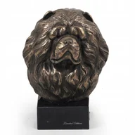 Figurki dekoracyjne - Chow Chow Statuetka, Figurka na marmurze - miniaturka - grafika 1