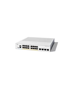CISCO Catalyst 1300 16-port GE PoE 4x10G SFP+ - Switche - miniaturka - grafika 1