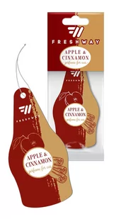APPLE & CINNAMON | FRESHWAY Fresh mix Dry - zawieszka - Zapachy samochodowe - miniaturka - grafika 1