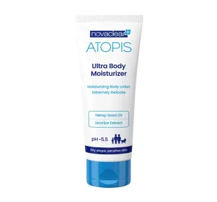 Equalan  Novaclear Atopis nawilżający balsam do ciała Ultra Body Moisturizer 200 ml - Balsamy i kremy do ciała - miniaturka - grafika 1