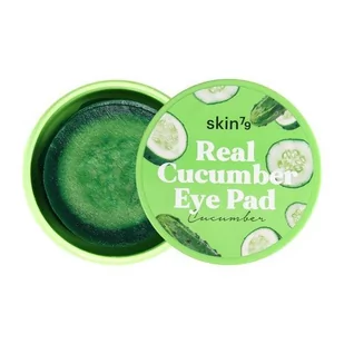 SKIN79 Real Cucumber Eye Pad Ogórkowe płatki nawilżająco-kojące na oczy 30 szt - Kosmetyki pod oczy - miniaturka - grafika 1