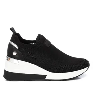 XTI 143718, damskie trampki, czarne, 39 EU, Czarny (Black), 39 EU - Trampki damskie - miniaturka - grafika 1