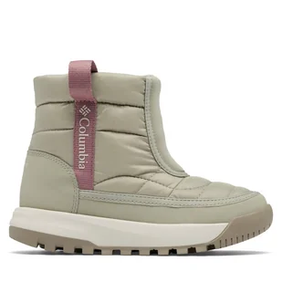 Śniegowce Columbia Youth Snowtrot Mid 2078911 Zielony - Buty dla dziewczynek - miniaturka - grafika 1