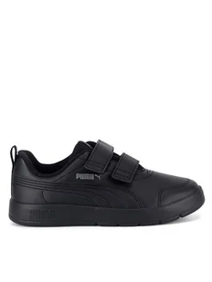 Puma Sneakersy COURTFLEX V3 V PS 39764201 Czarny - Buty dla chłopców - miniaturka - grafika 1