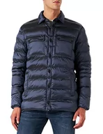 Kurtki męskie - hackett limited Męska kurtka Hs Down, 595 NAVY, S - miniaturka - grafika 1