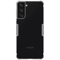 Etui i futerały do telefonów - Nillkin Nature żelowe etui pokrowiec ultra slim Samsung Galaxy S21+ 5G (S21 Plus 5G) przezroczysty - miniaturka - grafika 1