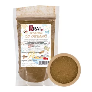 Przyprawa do owsianki 100g PRZYPRAWY KORZENNE KAKAO - Przyprawy i zioła sypkie Przyprawa do owsianki 100g PRZYPRAWY KORZENNE KAKAO - Przyprawy i zioła sypkie - miniaturka - grafika 1