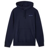 Bluzy dla dziewczynek - Bluza dziecięca CCM Casual Hood Dawn Blue S - miniaturka - grafika 1