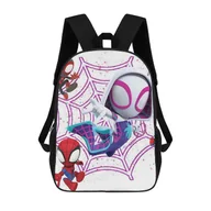 Plecaki - Spiderman Spidey i jego niesamowici przyjaciele Plecak dla chłopców i dziewcząt Spiderman Spidey i jego niesamowici przyjaciele gadżety szkolne dla... - miniaturka - grafika 1