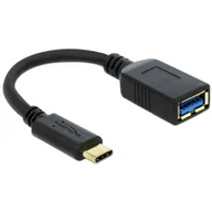 Adaptery i przejściówki - Delock Adapter USB USB type-C M - USB AF 3.1 0.15m 65634 - miniaturka - grafika 1