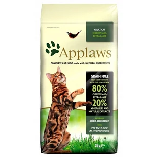 APPLAWS karma kot PREMIUM - Kurczak Jagnięcina 2kg - Mokra karma dla kotów - miniaturka - grafika 1