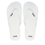 Klapki i japonki męskie - Japonki BOSS 50498208 Biały - miniaturka - grafika 1