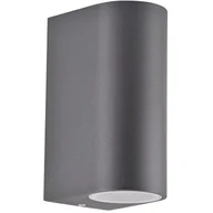 Lampy ogrodowe - Polux Kinkiet ogrodowy grafitowy góra/dół 2X10W GU10 BOSTON 313300 SANICO 313300 - miniaturka - grafika 1