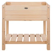 Donice - Esschert Design Podwyższona donica, jasne, naturalne drewno, S! 433901 VidaXL - miniaturka - grafika 1