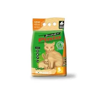 Żwirek dla kotów - Żwirek Super Benek 5 l Pinio Cytryna gran.drzewny - miniaturka - grafika 1