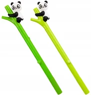 Cienkopisy - Cienkopisy z misiem PANDĄ długopisy PANDA dla dzieci dziecięce PANDY - miniaturka - grafika 1