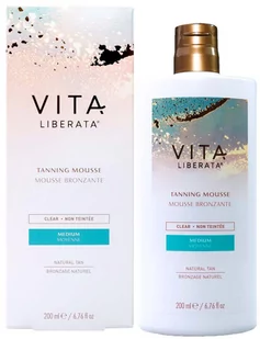 Vita Liberata Clear Tanning Mousse Pigment Free Wodna pianka samoopalająca bez pigmentu 200 ml (kolor medium) - Samoopalacze - miniaturka - grafika 3