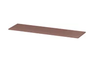 Blaty meblowe i parapety okienne - Blat łazienkowy Meissen Keramik Kontra 160x43 cm czerwony mat S1004-016 - miniaturka - grafika 1
