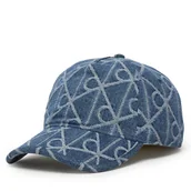 Czapki damskie - Czapka z daszkiem Calvin Klein LV04F5069G Niebieski - miniaturka - grafika 1