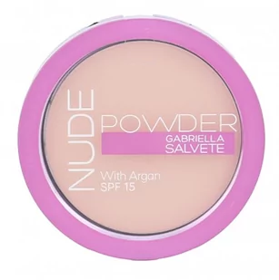 Gabriella Salvete Nude Powder SPF15 8g W Puder 01 Pure Nude 70874 - Pudry do twarzy - miniaturka - grafika 2