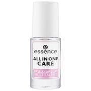 Lakiery do paznokci - Essence All In One Care - Base & Top Coat Multitalent - Baza i utrwalacz w jednym - 8 ml - miniaturka - grafika 1